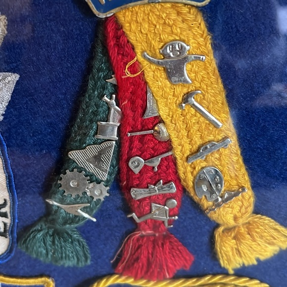 70s Vintage framed Boyscout Webelos patches badges pins merits - Picture 10 of 13